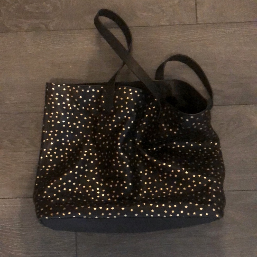 Black Starry Clava Bag